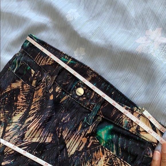 Genetic Denim Tropical Print Skinny Jeans - Picture 6 of 6